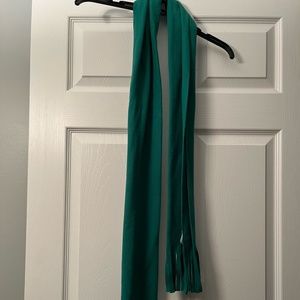 Green Felt Scarf